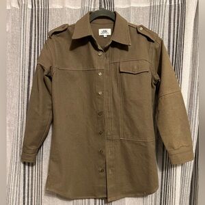 Men's A&K Madrigales Casual Canvas Button Down Shirt